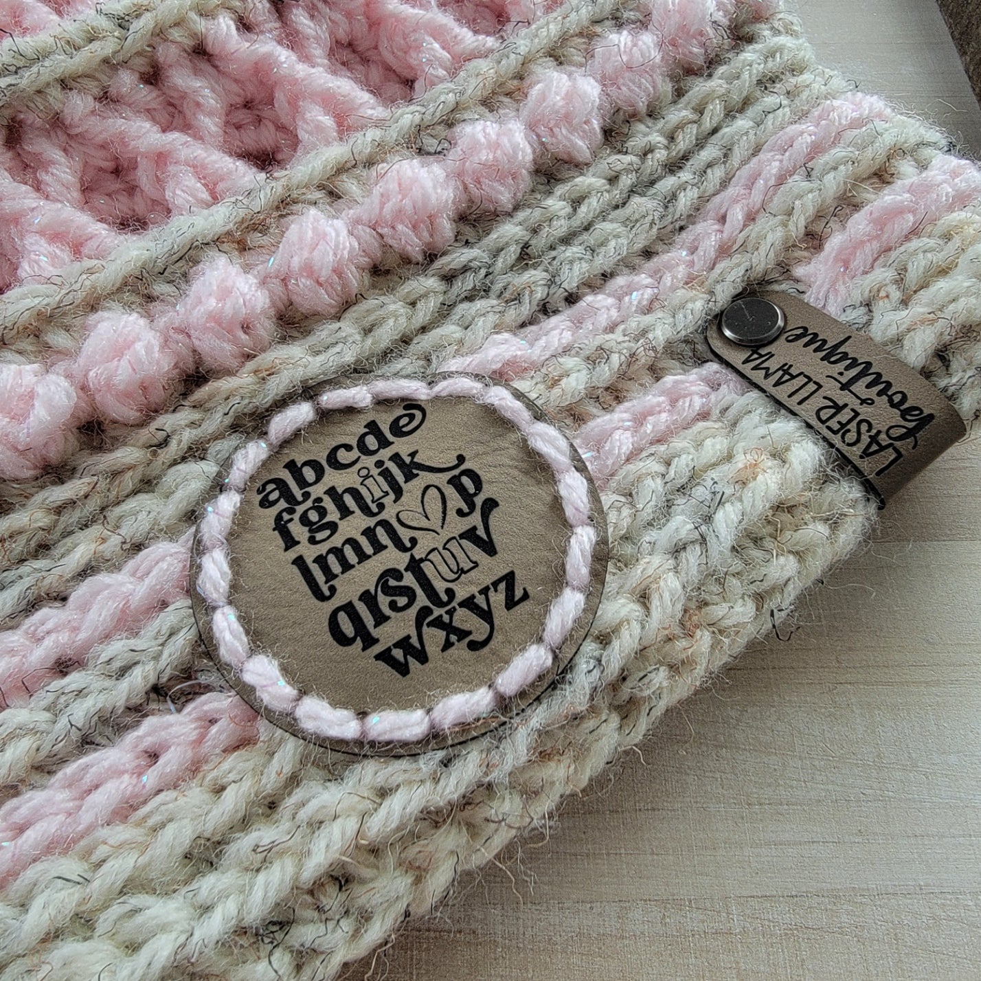 I Love You Valentine's/Galentines Adult/Teen Size Crochet Beanie